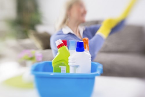 Sustainable carpet cleaning operations with recycling and community focus